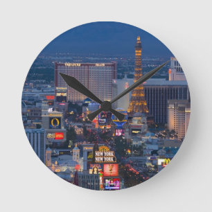 Horloge Ronde Bande de Las Vegas