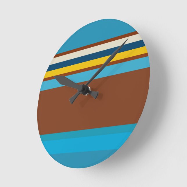 Horloge Ronde Bandes sud-ouest 12 (Angle)