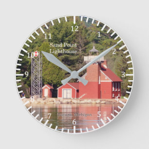 Horloge Ronde Baraga clock