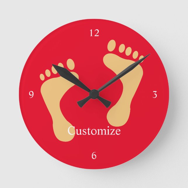 Horloge Ronde Barefoot Beach Bum Thunder_Cove (Recto)