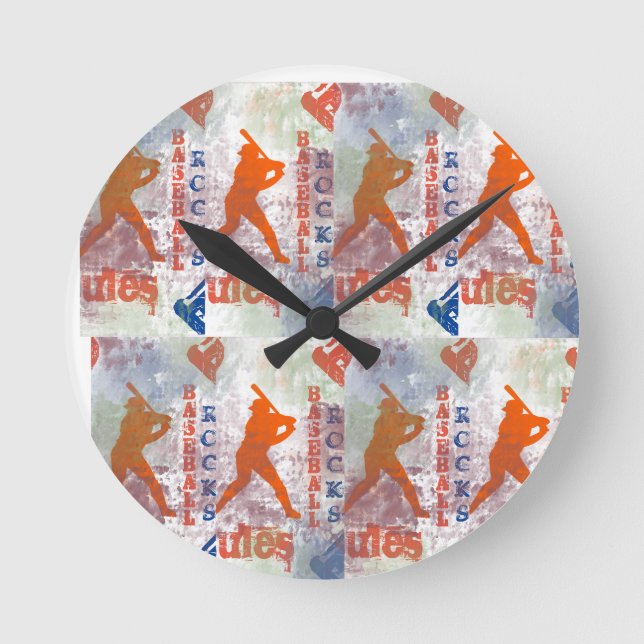 HORLOGE RONDE BASEBALL (Recto)