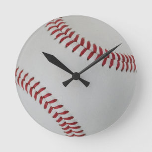 Horloge Ronde Baseball Fan-tastic_pitch perfect