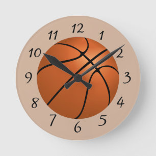 Horloge Ronde Basket