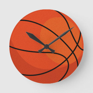 Horloge Ronde Basketball Sports 