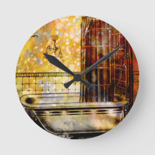 HORLOGE RONDE BATH 2
