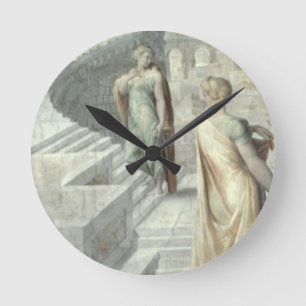 Horloge Ronde Bathsheba Visite David, c.1553