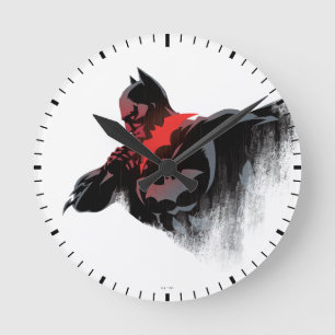 Horloge Ronde Batman Crimson Batarang