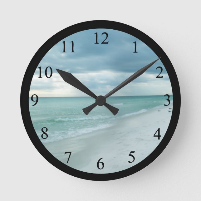 Horloge Ronde Beach de Floride (Recto)