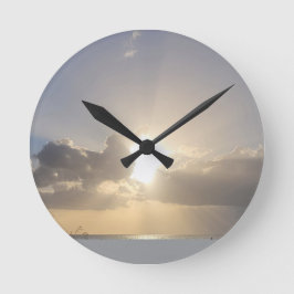 HORLOGE RONDE BEACH SUN