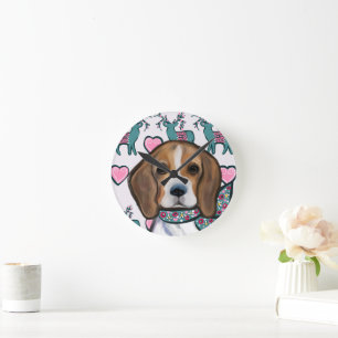 Horloge Ronde Beagle