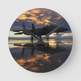 Horloge Ronde Beautiful Aircraft