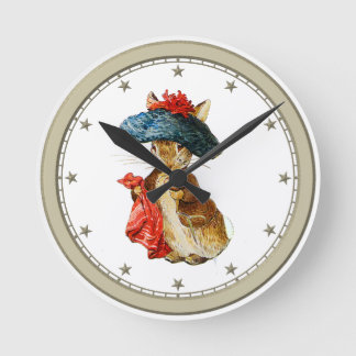 Horloge Ronde Benjamin Bunny Wall Clock