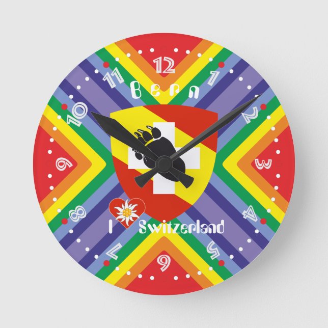 Horloge Ronde Berne Berna Schweiz Suisse Svizra (Recto)