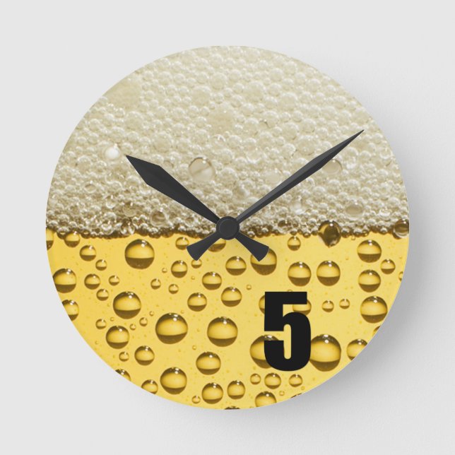 Horloge Ronde Bière officielle (Recto)