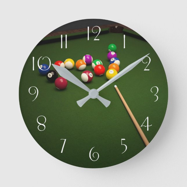 Horloge Ronde Billard (Recto)
