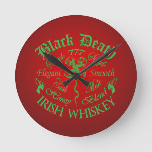 Horloge Ronde Black Death 777 - Honey Irish Whiskey