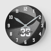 black gray boys girls basket-ball personalized
