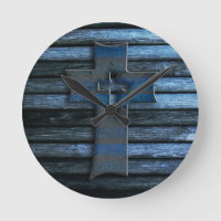 Blue Wooden