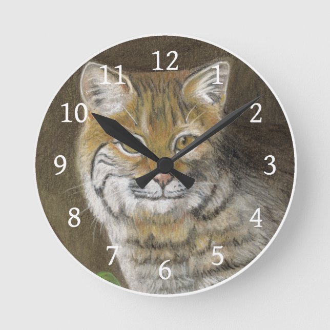 Horloge Ronde Bobcat (Recto)