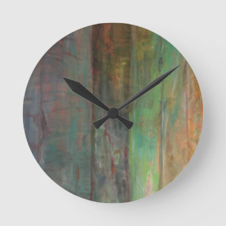 Horloge Ronde Bois