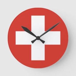 Horloge Ronde Boitier de téléphone indicateur Suisse