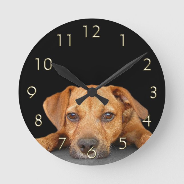 Horloge Ronde Bon chien (Recto)