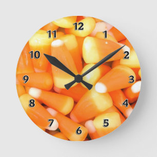 Horloge Ronde Bonbons au maïs