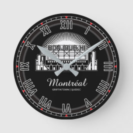 Horloge Ronde Bonjour Montréal