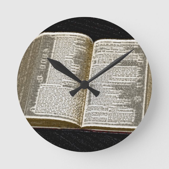 Horloge Ronde Book Of Life (Recto)