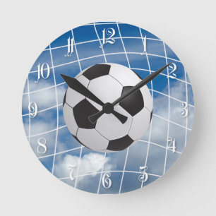 Horloge Ronde Boule de football