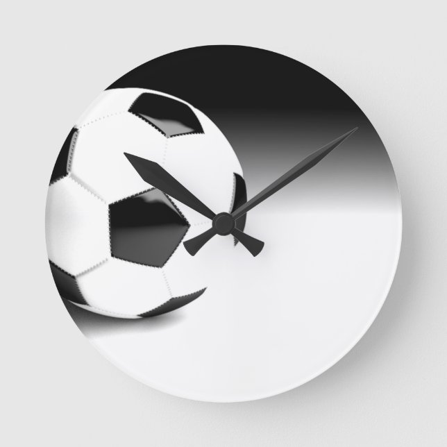 Horloge Ronde Boule de football (Recto)