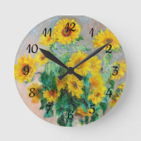 Bouquet de tournesols Claude Monet