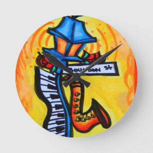 Horloge Ronde Bourbon Street  Musical post