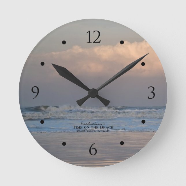 Horloge Ronde Breaking Wave (Recto)