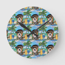 Horloge Ronde Bulldog