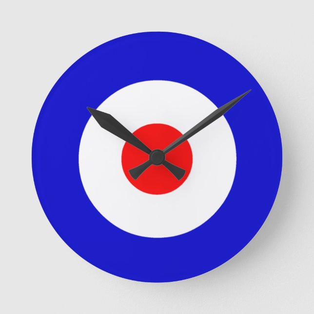 Horloge Ronde Bullseye (Recto)