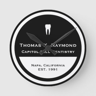 Horloge Ronde Bureau dentaire