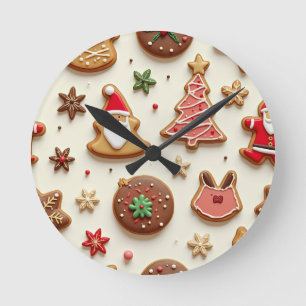 Horloge Ronde cadeau de noël