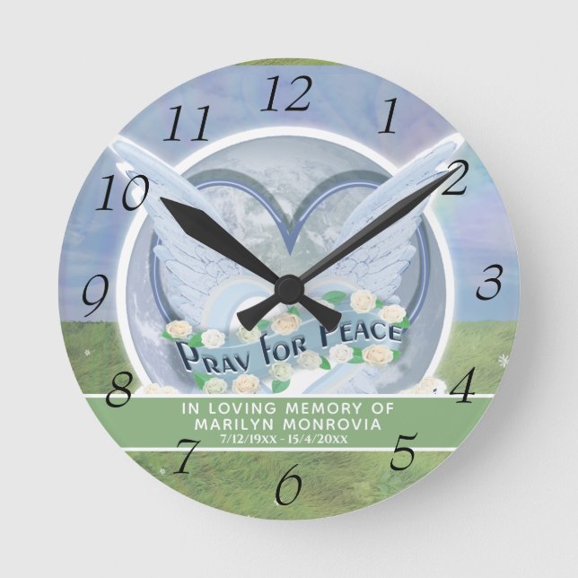 Horloge Ronde Cadeau Sympathy  (Recto)