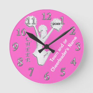 Horloge Ronde Cadeaux d'acclamation des cars, COULEURS de