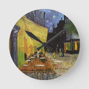 Horloge Ronde Café nocturne de Van Gogh