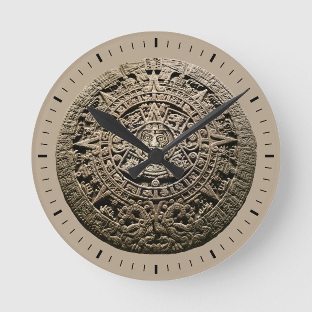 Horloge Ronde Calendrier maya (Recto)