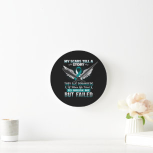 Horloge Ronde Cancer du col de l'utérus femmes