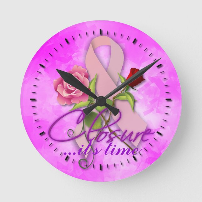 Horloge Ronde Cancer - Fermeture...il est temps (Recto)