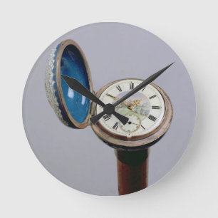 Horloge Ronde Canne d'instrument de montre (émail de cloisonne)