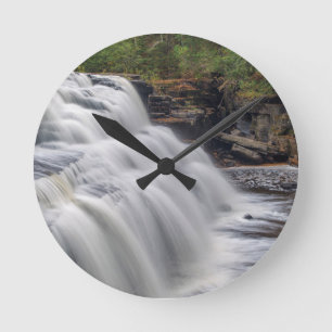 Horloge Ronde Canyon Falls On The Sturgeon River Near Anse