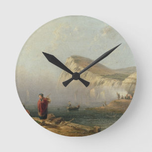 Horloge Ronde Cap Bévésiers, 1850 (huile sur la toile)