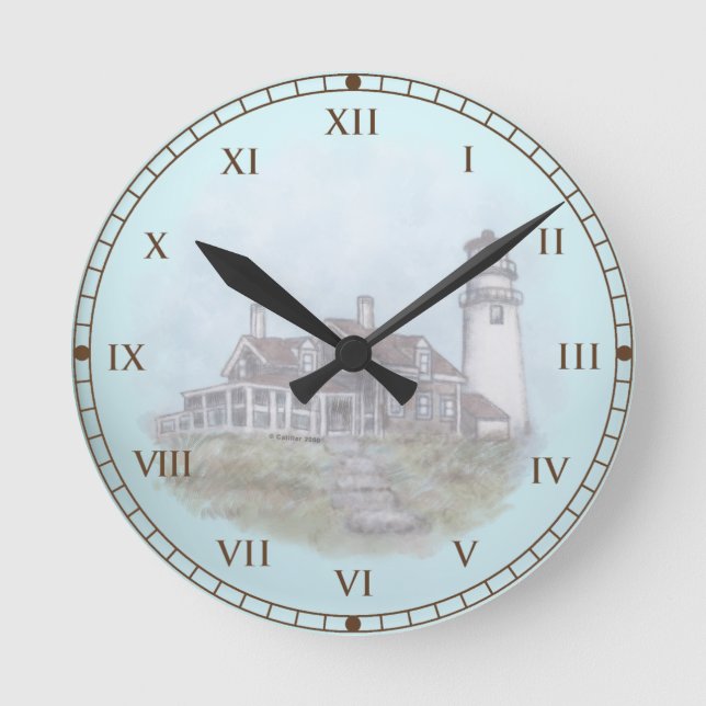 Horloge Ronde Cap Cod Lighthouse (Recto)