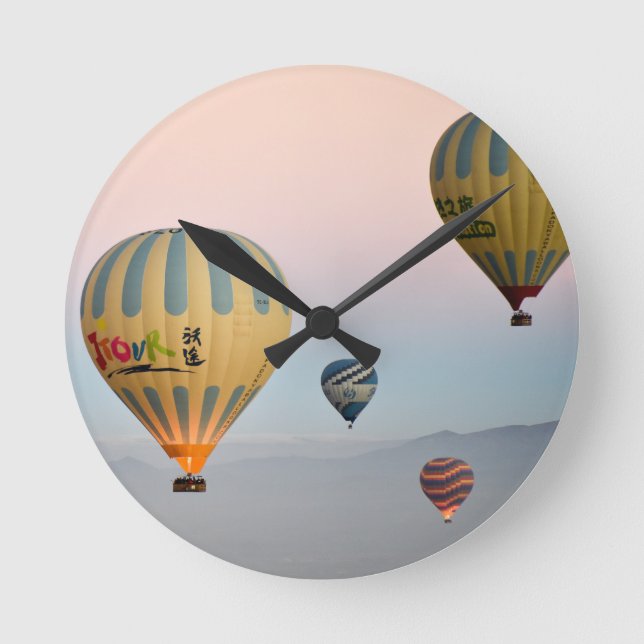 Horloge Ronde Cappadoce. Vol de ballon (Recto)