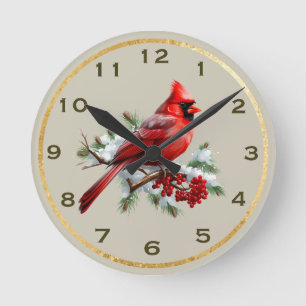 Horloge Ronde Cardinal Wall